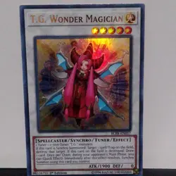 Yu-Gi-Oh! T.G. Wonder Magician Ultra Rare Holo BLRR-EN057 English 1st - Image 1