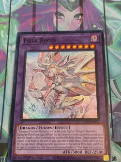 Yugioh 1x Filia Regis Super Rare ALIN-EN037 Alliance Insight 1st Edition NM - Image 1