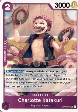Charlotte Katakuri (062) UC Two Legends OP08-062 One Piece TCG - Image 1