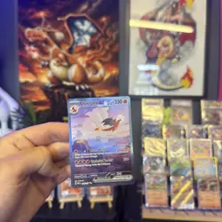 Pokemon TCG Charizard EX 199/165 Scarlet Violet 151 English Card - Image 1