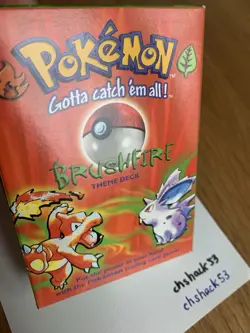 Pokemon TCG Brushfire Theme Deck NM - Image 1