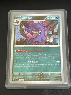 Gengar 50/88 Rare Reverse Holo POR ME03: Perfect Order Pokemon TCG Near Mint - Image 1