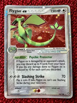 Pokemon TCG - Flygon EX 94/108 - Power Keepers Holo Ultra Rare - NM - Image 1