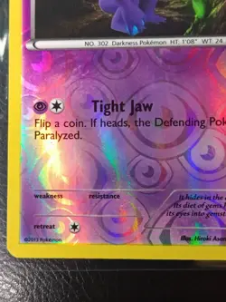 Sableye 61/113 Legendary Treasures Pokemon TCG Reverse Holo LP. TRIPPY CARD.💎 - Image 5