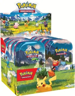 Pokemon – ME02.5 * Erhabene Helden 10 x Mini-Tin Display - Deutsch - NEU & OVP - Image 1