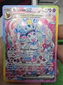 Pokemon Prismatic Evolutions Sylveon Ex 156/131 - Image 1