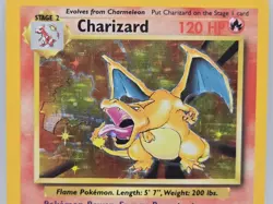 1999 Pokemon Base Set Charizard 4/102 Holo Unlimited Rare WOTC Vintage Raw - Image 4