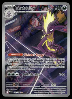 Toxtricity 103/094 Illustration Rare Phantasmal Flames Pokemon Holo Near Mint - Image 1