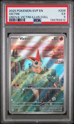 Victini #208 2025 Pokemon Svp En-Sv Black Star Promo - Image 1