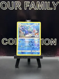 Primarina - 41/149 - Reverse Holo - 2017 Pokemon League Stamp Promo Exclusive LP - Image 1