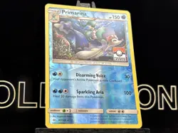 Primarina - 41/149 - Reverse Holo - 2017 Pokemon League Stamp Promo Exclusive LP - Image 4
