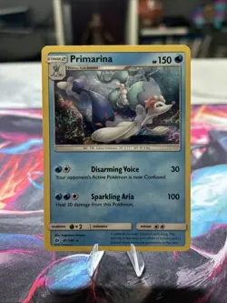 Primarina (Cracked Ice Holo) 41/149 Holo Deck Exclusives Pokemon Holo LP - Image 1