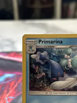 Primarina (Cracked Ice Holo) 41/149 Holo Deck Exclusives Pokemon Holo LP - Image 2