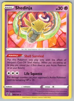 2020 Pokemon Sword & Shield Vivid Voltage Shedinja - Image 1