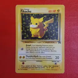 Pokemon Pikachu #1 WOTC Black Star Promo - Image 1