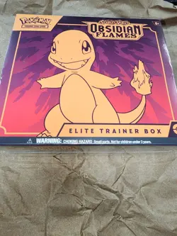 Pokemon: Scarlet & Violet 3: Obsidian Flames Elite Trainer Box 820650853913 - Image 1