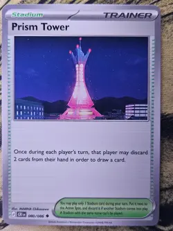 Prism Tower 080/086 Uncommon Chaos Rising Pokemon Near Mint - Image 1