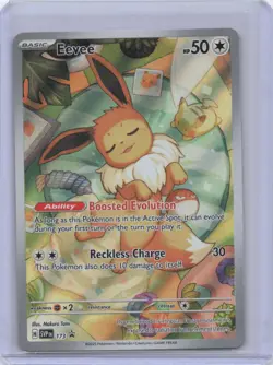 Pokemon TCG Eevee Holo Promo SV: Scarlet & Violet Promo Cards 173 NM - Image 1