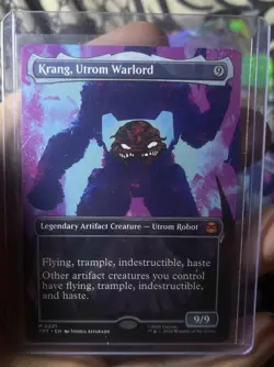 Krang, Utrom Warlord (Borderless Teenage Mutant Ninja Turtles Regular clean card - Image 2