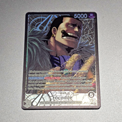 Bandai One Piece Card Game Crocodile Leader OP04-079 Special Alt Art Foil EN - Image 1