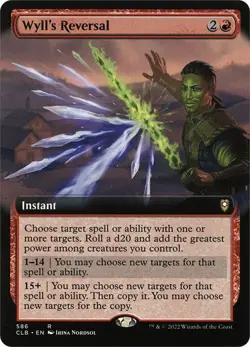 MTG Wyll's Reversal (Extended Art) - 586 / English / Near Mint - Image 1