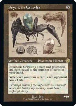 MTG Psychosis Crawler (Schematic) - 107 / English / Near Mint - Image 1