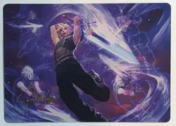 Cloud's Limit Break Art Card (Gold-Stamped Signature) Art Series: Final Fantasy - Image 1