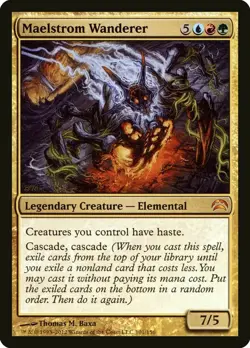 MTG Maelstrom Wanderer - 101 / English / Moderately Played - Image 1
