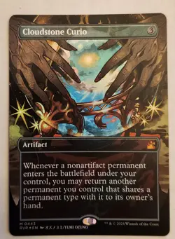 Cloudstone Curio ( Anime Borderless) Ravnica Remastered Foil - Image 1