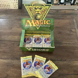 *Vintage* Visions Booster Pack (Sealed) Magic the Gathering (1997) - Image 4