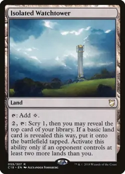 MTG Isolated Watchtower - 59 / English / Lightly Played - Image 1