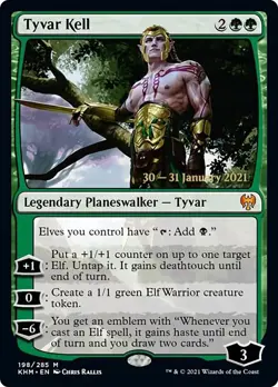 MTG Foil - Tyvar Kell - 198 / NM / English - Image 1