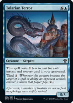 4x Tolarian Terror NM-Mint, English Dominaria United MTG Magic - Image 1