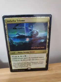 MTG ~ Indatha Triome ~ PreRelease FOIL ~ nMint ~ Ships NOW! - Image 1