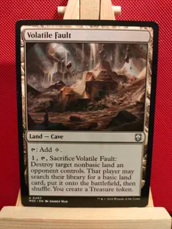 Volatile Fault - Modern Horizons 3 Commander - Uncommon - NM (see pics) MTG - Image 1