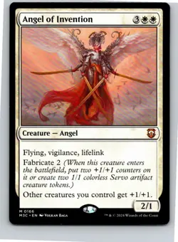 Magic the Gathering Angel of Invention Commander Modern Horizons 3 MTG Free Ship - Image 1