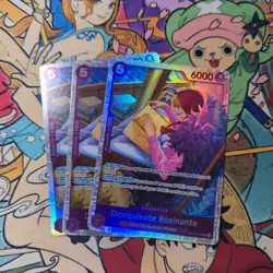3 X One Piece Card Game - Donquixote Rosinante - OP10-072 SR - Image 1
