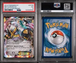Pokemon TCG Shiny Metagross-EX Black Star Promo Card XY era XY34 Holo NM - Image 3