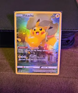 The Pokemon Company Pokemon TCG Pikachu GG30/GG70 Crown Zenith Holo Ultra Rare - Image 1