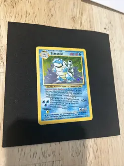 1999 Pokemon TCG Blastoise Holo Card 002/102 Base Set Rare - Image 1