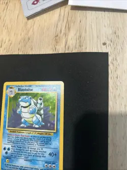 1999 Pokemon TCG Blastoise Holo Card 002/102 Base Set Rare - Image 4