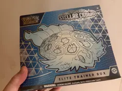 Pokemon TCG Stellar Crown Elite Trainer Box ETB New Sealed - Image 1