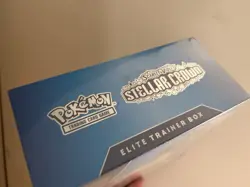 Pokemon TCG Stellar Crown Elite Trainer Box ETB New Sealed - Image 2
