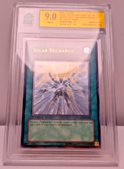 Yu-Gi-Oh! Solar Recharge LODT-EN052 Ultimate Rare 1st Edition MNT 9 - Image 2