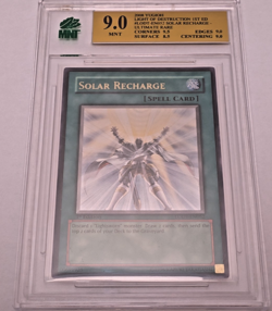 Yu-Gi-Oh! Solar Recharge LODT-EN052 Ultimate Rare 1st Edition MNT 9 - Image 5