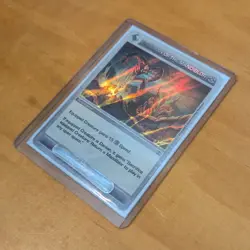 TALISMAN OF THE MANDIBLOR Super Rare RIPPLE Foil First Edition Chaotic Card NM - Image 1