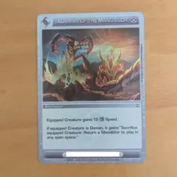 TALISMAN OF THE MANDIBLOR Super Rare RIPPLE Foil First Edition Chaotic Card NM - Image 2