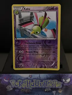 Pokemon Card Xatu 56/113 Reverse Holo Rare B&W Legendary Treasures Light Play - Image 1