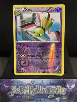Pokemon Card Xatu 56/113 Reverse Holo Rare B&W Legendary Treasures Light Play - Image 2