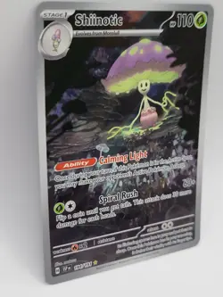 Shiinotic 194/191 Illustration Rare Secret Rare Pokemon Card NM SV Holo - Image 5